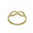 Foto de 12-2865S - SORTIJA INFINITO BRAZO CIRCONITA 6MM 18K