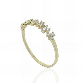 Foto de 12-399S - SORTIJA CIRCONITA 3MM 18K