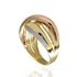 Foto de 12-338TS - SORTIJA TRICOLOR BRILLO 12MM 18K