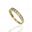 Foto de 40-1031S - SORTIJA CIRCONITA CARRIL 3MM 18K