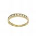 Foto de 40-1031S - SORTIJA CIRCONITA CARRIL 3MM 18K