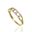 Foto de 40-6703S - SORTIJA CIRCONITA 4MM 18K