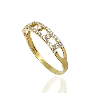 Foto de 40-6703S - SORTIJA CIRCONITA 4MM 18K