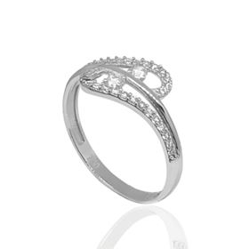 Foto de 44-00029BS - SORTIJA CIRCONITA 9MM O.B. 18K