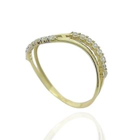 Foto de 44-092S - SORTIJA CIRCONITA 4MM 18K