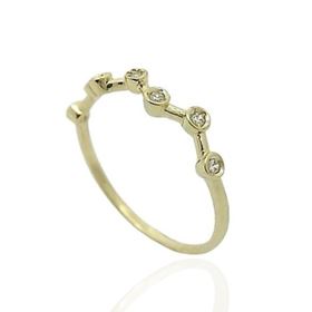 Foto de 71-11827S - SORTIJA CIRCONITA 2MM 18K