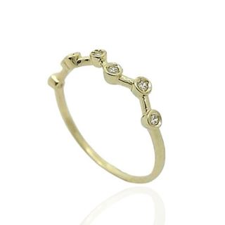 Foto de 71-11827S - SORTIJA CIRCONITA 2MM 18K