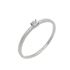 Foto de 71-11445B - SORTIJA CIRCONITAS BAGUETTE 2.5MM O.B. 18K