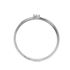 Foto de 71-11445B - SORTIJA CIRCONITAS BAGUETTE 2.5MM O.B. 18K