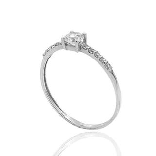 Foto de 71-8215BS - SORTIJA CIRCONITA 4MM O.B. 18K
