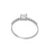 Foto de 71-8215BS - SORTIJA CIRCONITA 4MM O.B. 18K