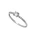 Foto de 71-8215BS - SORTIJA CIRCONITA 4MM O.B. 18K