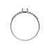Foto de 71-8215BS - SORTIJA CIRCONITA 4MM O.B. 18K
