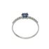 Foto de 71-8215ZBS - SORTIJA PIEDRA ZAFIRO CIRCONITA 4MM O.B. 18K