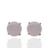 Foto de 90-6291PR - PENDIENTES PIEDRA ROSA 8MM O.B. 18K