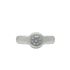 Foto de 90-6165BS - SORTIJA CIRCONITA 4MM (BRAZO 3.5MM) O.B. 18K