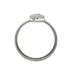 Foto de 90-6165BS - SORTIJA CIRCONITA 4MM (BRAZO 3.5MM) O.B. 18K