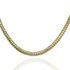 Foto de 10-501-174G - GARGANTILLA MALLA BRILLO 5MM 45CM (15,18gr) 18K