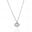 Foto de 40-7216BG - GARGANTILLA CORAZÓN CIRCONITA 7MM CADENA 42CM O.B. 18K