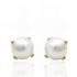 Foto de 70-PAT4 - PENDIENTES PERLA PATILLA 4MM 18K