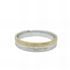 Foto de 10-351-153-14 - ALIANZA BICOLOR MARTELADO CON BRILLANTE 4MM 18K