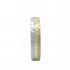 Foto de 10-351-153-14 - ALIANZA BICOLOR MARTELADO CON BRILLANTE 4MM 18K
