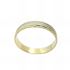 Foto de 10-351-267-14 - ALIANZA RAYADA BICOLOR 4MM 18K