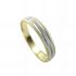 Foto de 10-351-285-22 - ALIANZA BICOLOR 4MM 18K