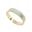 Foto de 10-351-354-15 - ALIANZA MATE-BRILLO BICOLOR 4MM 18K