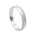 Foto de 10-351-472-15 - ALIANZA FILO BRILLO 4MM O.B. 18K