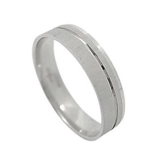 Foto de 10-351-540-16 - ALIANZA DOS FILOS BRILLO CONFORT 4.5MM O.B. 18K