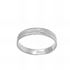 Foto de 10-351-596-15 - ALIANZA MATE-BRILLO 3.5MM O.B. 18K