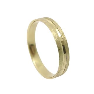 Foto de 10-351-615-15 - ALIANZA FACETADA 3.5MM 18K