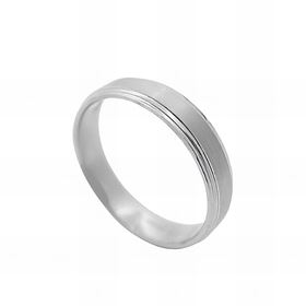 Foto de 10-351-636-29 - ALIANZA CENTRO MATE 4MM O.B. 18K