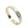 Foto de 10-351-686-14 - ALIANZA BICOLOR ONDA 4MM 18K