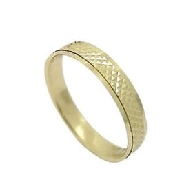 Foto de 10-351-695-14 - ALIANZA FACETADA 3.5MM 18K