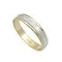 Foto de 10-351-706-15 - ALIANZA GRECA BICOLOR 4MM 18K