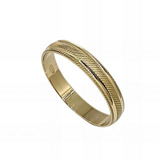 Foto de 10-351-751-15 - ALIANZA MATE-BRILLO 4MM 18K