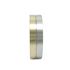 Foto de 10-351-820-13 - ALIANZA BICOLOR MATE-BRILLO 5MM 18K