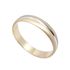 Foto de 10-351-925-15 - ALIANZA BICOLOR BLANCO Y ROSA 4MM 18K