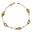 Foto de 04-563 - PULSERA COMBINADA LAPIDADA 20CM (3,10gr) 18K