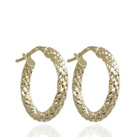 Foto de 04-669-22 - CRIOLLAS LAPIDADAS 3X22MM EXTERIOR CATALÁN 18K