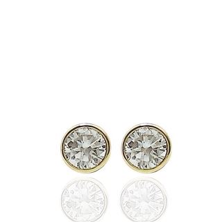 Foto de 51-200044 - PENDIENTES CHATÓN 3MM 18K