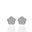 Foto de 51-201255606 - PENDIENTES FLOR CIRCONITA 4.5MM O.B. 18K