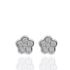 Foto de 51-201255606 - PENDIENTES FLOR CIRCONITA 4.5MM O.B. 18K