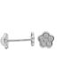 Foto de 51-201255606 - PENDIENTES FLOR CIRCONITA 4.5MM O.B. 18K