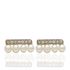 Foto de 71-8913 - PENDIENTES PERLA CIRCONITA BICOLOR 4.5X10MM 18K