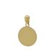 Foto de 62-682 - MEDALLA VIRGEN NIÑA NÁCAR-ESMALTE 12MM 18K