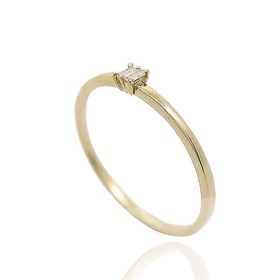 Foto de 71-11415 - SORTIJA CIRCONITAS BAGUETTE 2.5MM 18K
