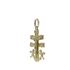 Foto de 45-CCV0 - CRUZ CARAVACA PEQUEÑA RELIEVE 13MM 18K